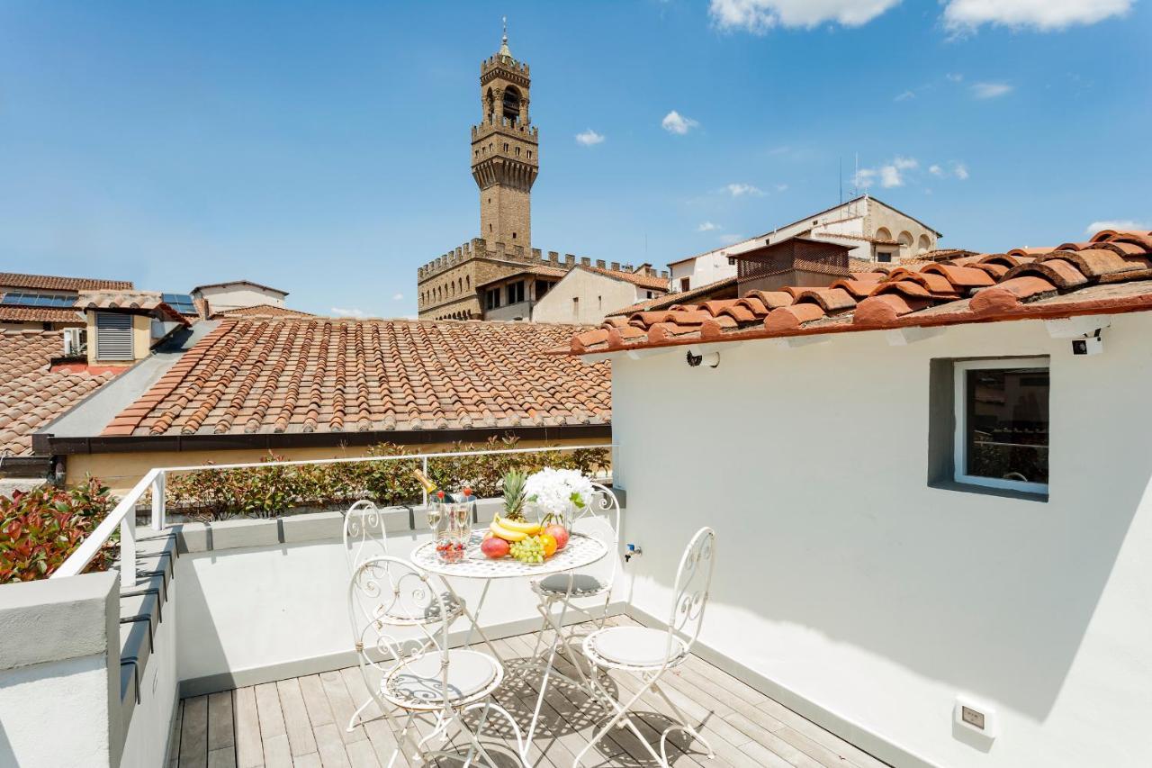 "Palazzo Signoria" Luxury Loft/Apt With Panoramic Terrace Apartment Florenţa Exterior foto